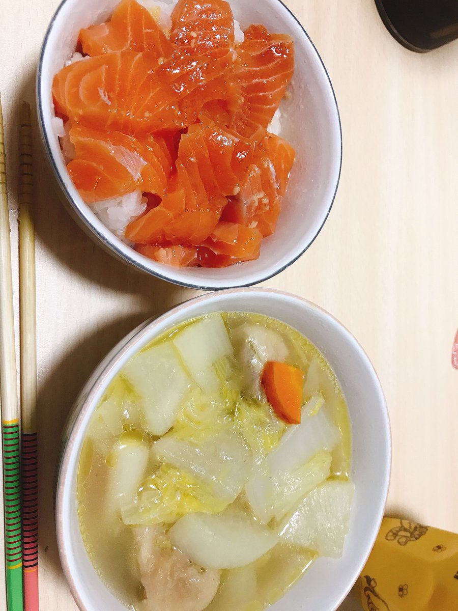 Kyonogohaan's tweet photo. 最近のヒットごはん

#おうちごはん https://t.co/jDeNlIOmjU