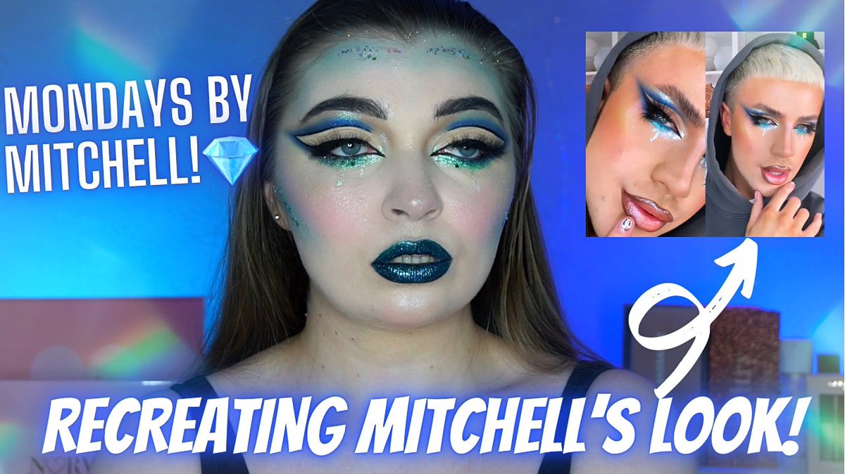 missecbeauty's tweet photo. Recreating Monday’s by Mitchell week 4 look is now on my channel!😻💙

#madebymitchell #mmmmitchell #mondaysbymitchell 

https://t.co/PtcnDOWbQY https://t.co/iaV3pYKBb3