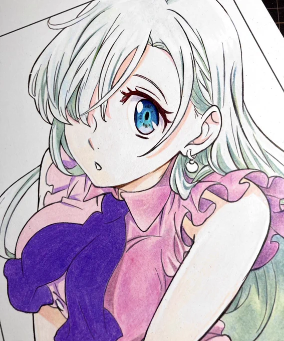 #今月描いた絵を晒そう #模写
未完成が殆どで申し訳ない?‍♀️ 