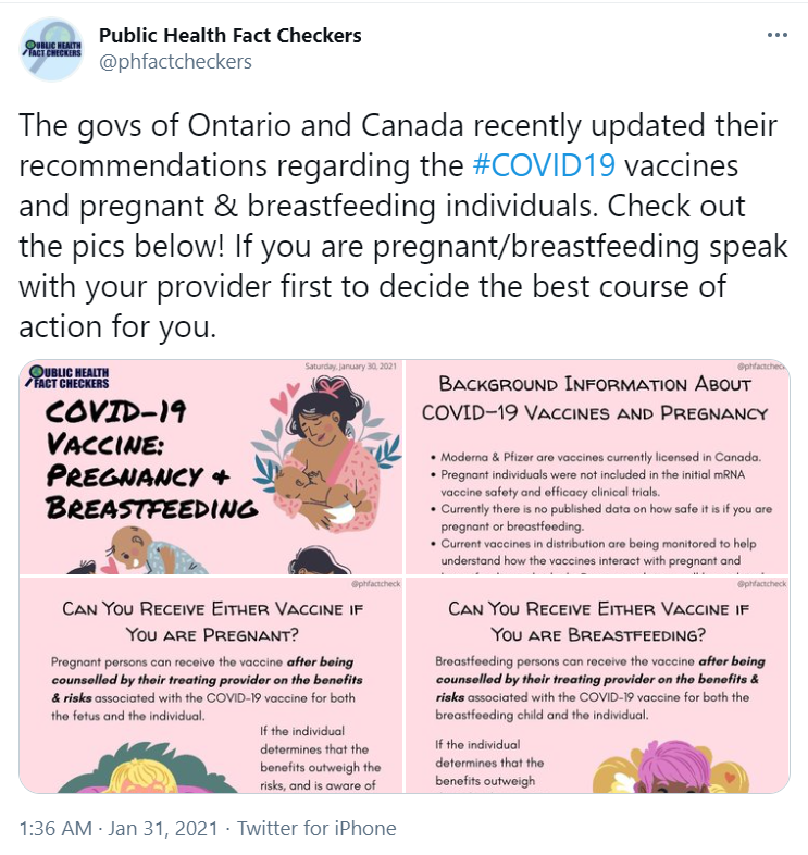 "Pregnant & breastfeeding individuals"