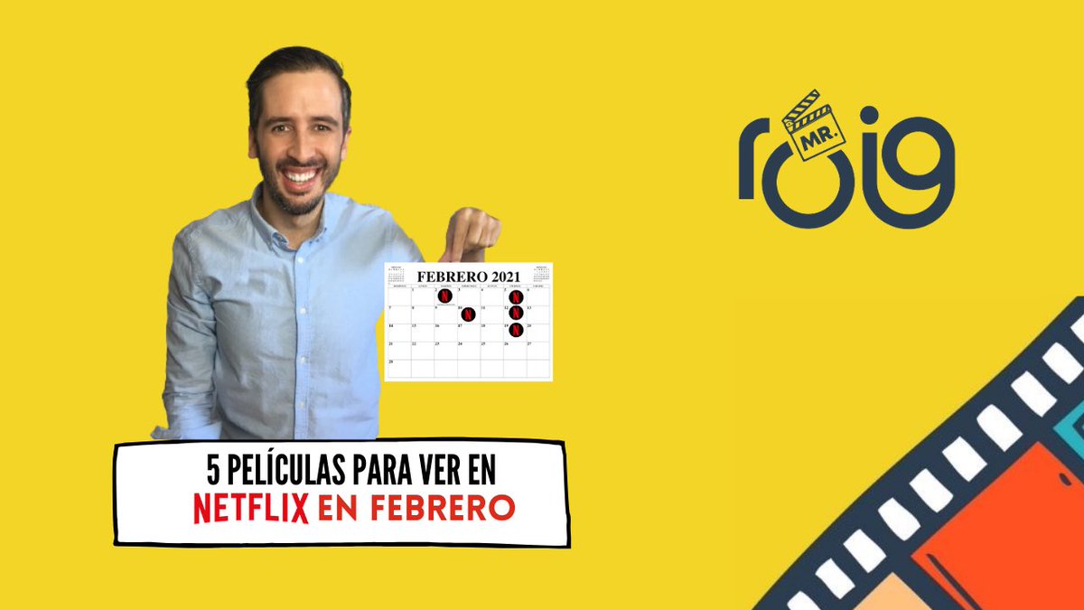 MrRoig's tweet photo. 5 Películas para ver en #Netflix en Febrero https://t.co/bE9nJHRGTi vía @YouTube https://t.co/d6GScJjIb9