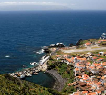  It’s fitting that the smallest island, Corvo, should have a dinky church. This is the latest incarnation, after previous versions were destroyed by pirates (1632) and fire (1932). The church is just a stone’s throw from the port and airstrip so no excuses for not visiting.