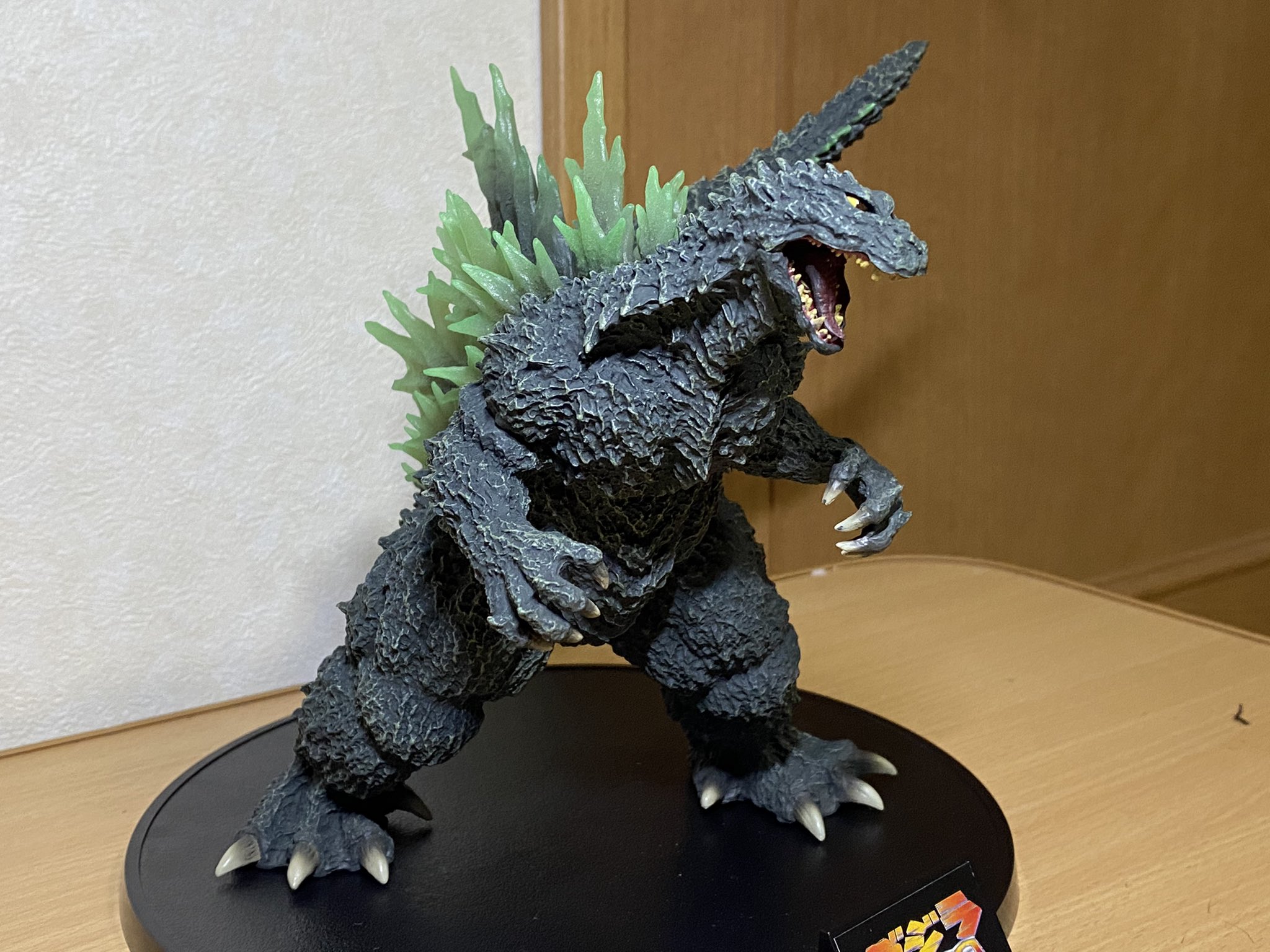 超激造•ゴジラ2000•彩色済PVC完成品フィギュア•M1号ソフビ•セット