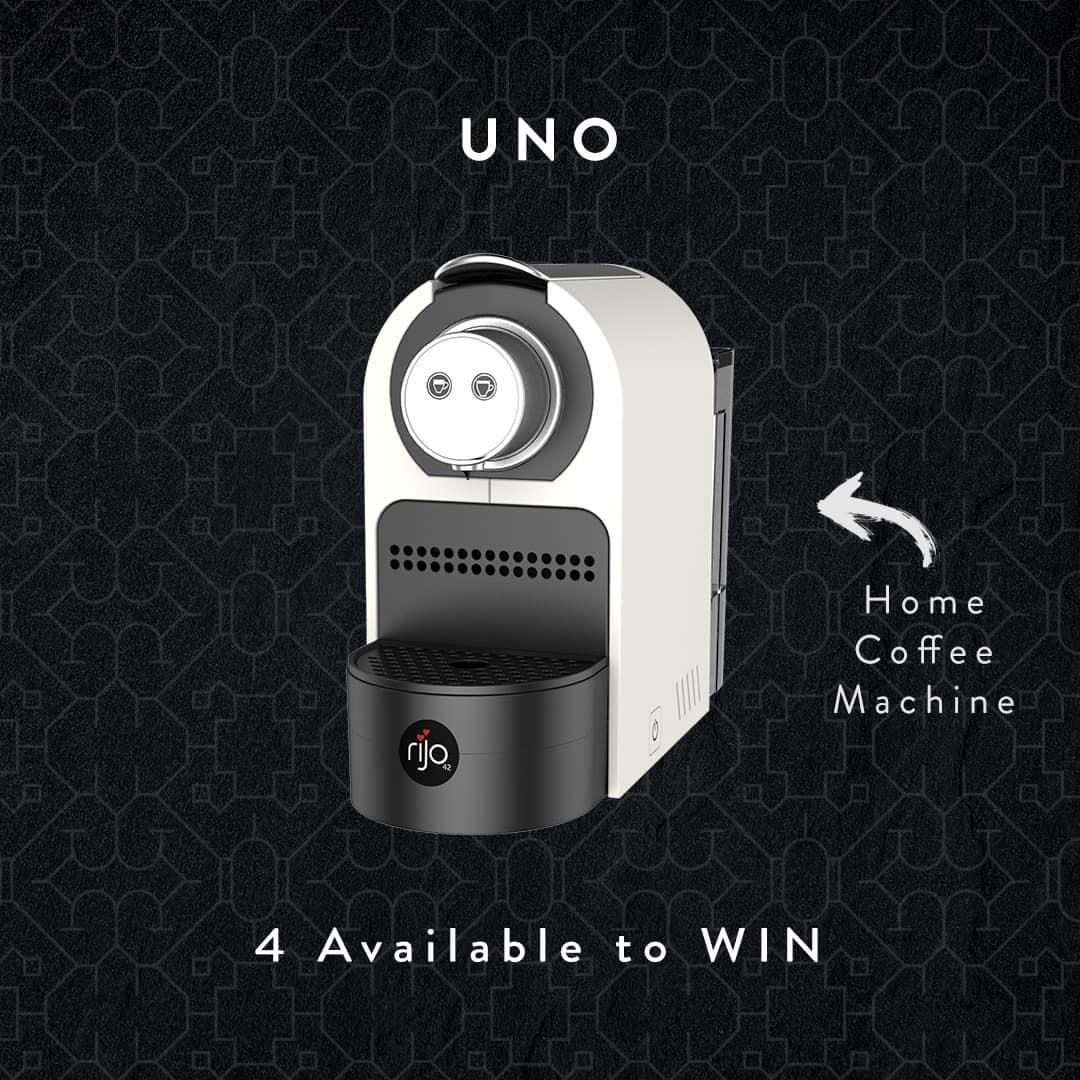 Head over to our Instagram page : <a href="/rijo42/">rijo42</a> ❤️ 

We are giving 4 people the opportunity to WIN our brand NEW Uno home coffee machine! ☕️

#rijo42 #TheRealSpiritOfCoffee #Win #Competition #Instagram #Uno #workingfromhome #giveaway