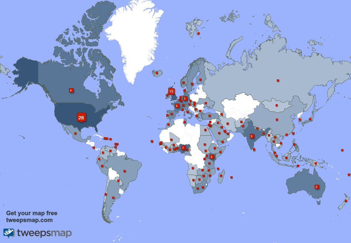 Special thank you to my 3 new followers from China, and more last week. tweepsmap.com/!TradomGlobal