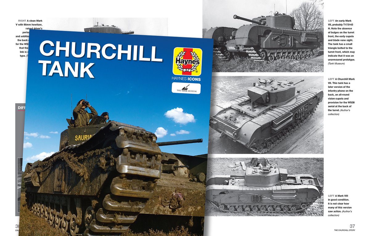 HaynesManuals's tweet photo. (🇬🇧) Get an insight into the construction of the Swiss Army knife of armoured vehicles, in the Churchill Tank Haynes Manual: https://t.co/N4tiRLqIR1

#Churchill #Churchilltank #Britishtank #tanks #wot #ww2 #ww2daily #HaynesManual https://t.co/RcEf4QcmeV