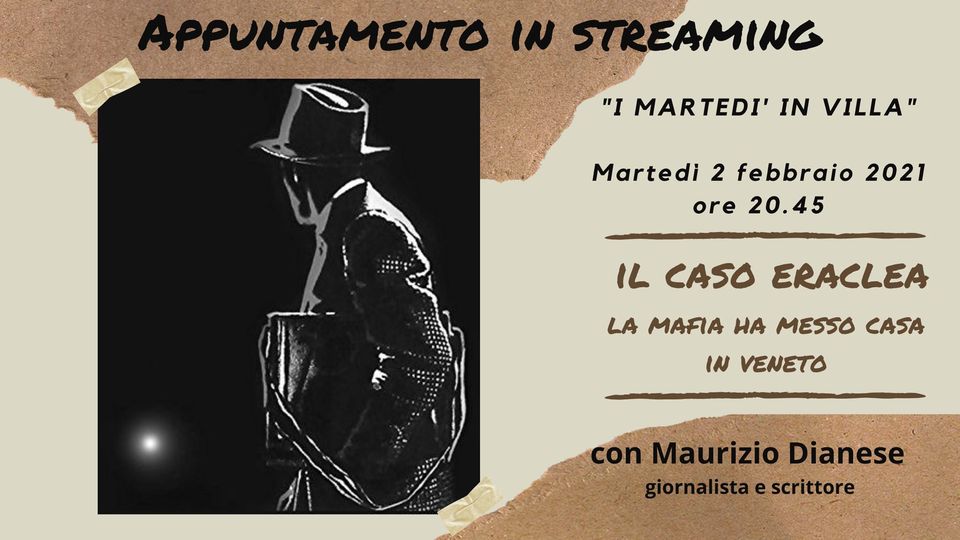 martediinvilla's tweet photo. IL CASO ERACLEA. LA MAFIA HA MESSO CASA IN VENETOCon MAURIZIO DIANESE, giornalista e scrittore. - https://t.co/1t2O2u22CK https://t.co/jMPtdGMWO8