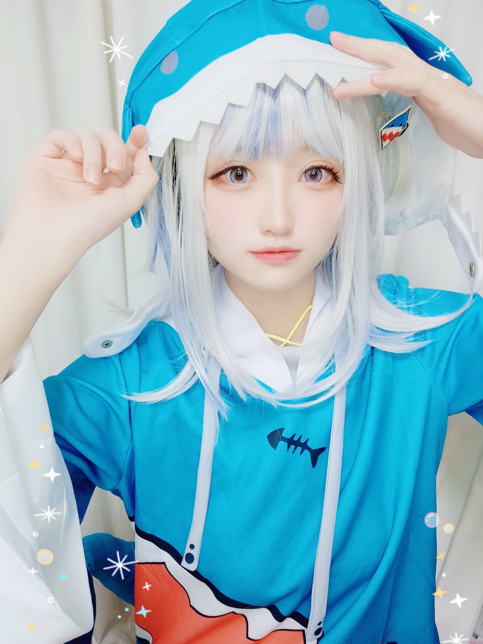 画像,🔱🦈…❕◌⑅⃝。◌。⑅⃝ ◌#gawrt #コスプレ https://t.co/dD1tXe10Se。