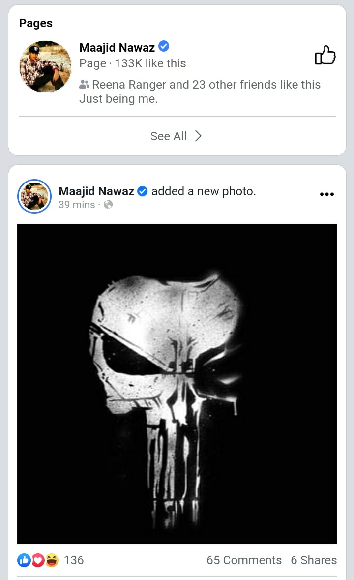 There was intense speculation over how to interpret the (scheduled) tweets, combined with QAnon imagery like the Punisher skull. MN also put the Punisher skull up on Facebook, before warning people not to try to cancel his childhood iconography. With a wink.