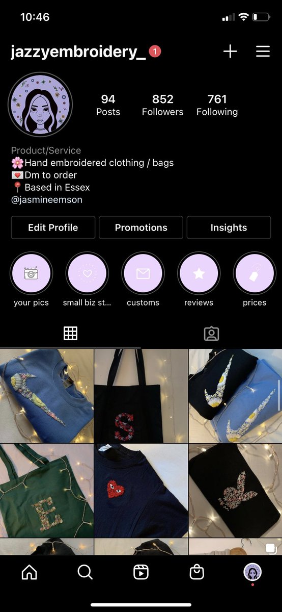 EmsonJasmine's tweet photo. i have a lil embroidery account to keep me busy when I’m bored so give us a follow if u wanna see some cute creations :)) x x https://t.co/D8Zl0Y3x1I