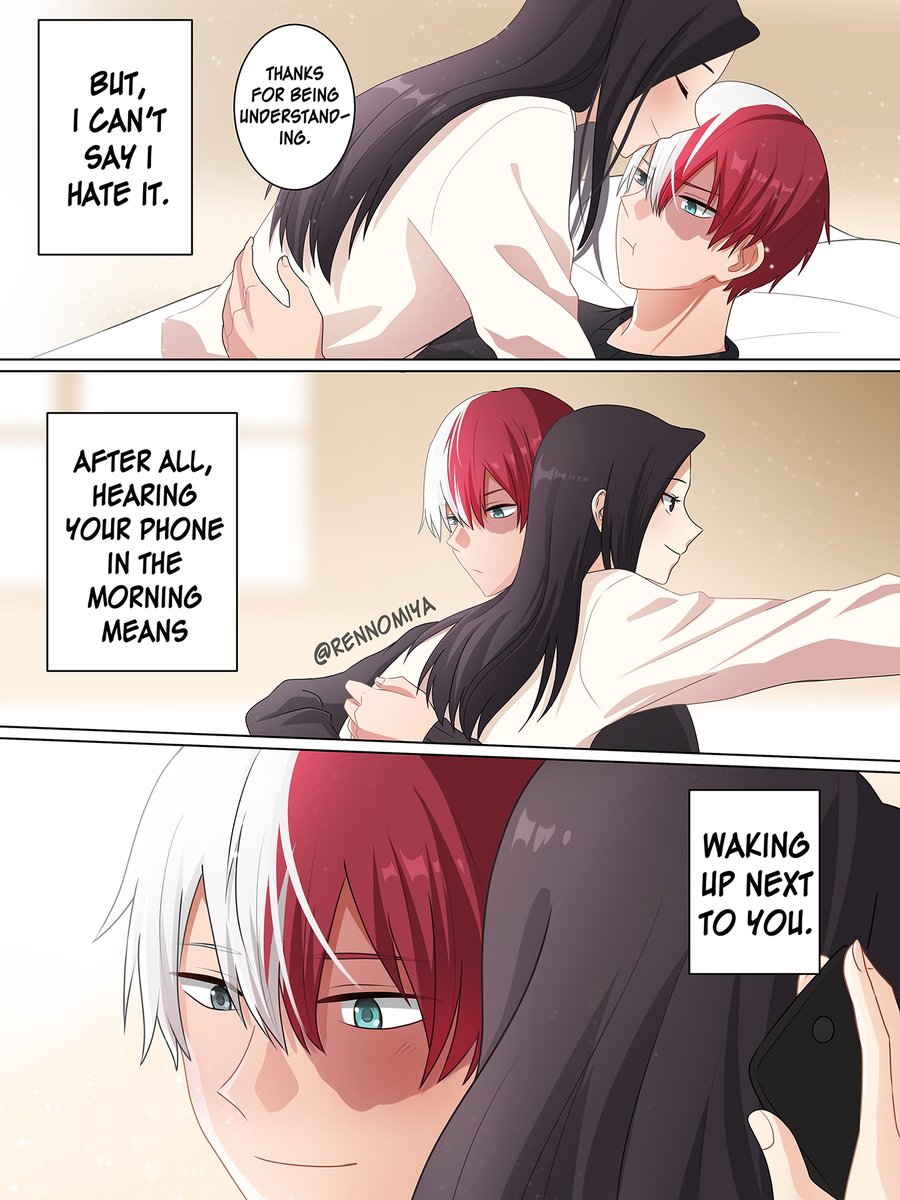 morning cuddles⛅?

#todomomo #轟百 