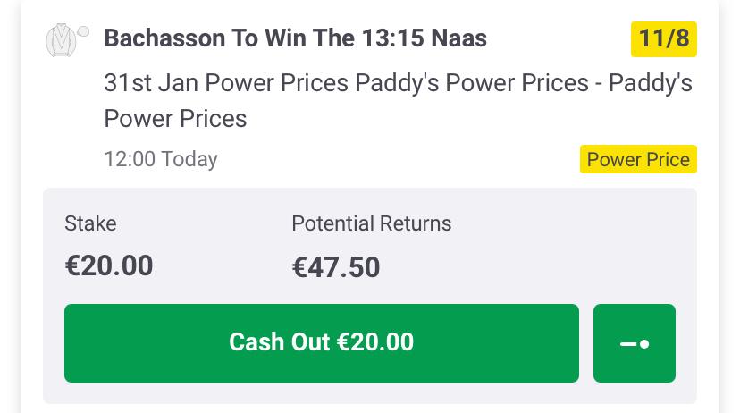 BawkBets's tweet photo. Bachasson 1.15 @NaasRacecourse
 2pt win at 11/8 with @paddypower

Winner of last 3 starts,including grade 2 chase 
Ground no issue as he was an easy winner over hurdles on it the last day 
Receives 7 lbs from Beacon edge which is massive

#bawkbets #HorseRacing #Tips #bettingtips https://t.co/Eja731cNvb