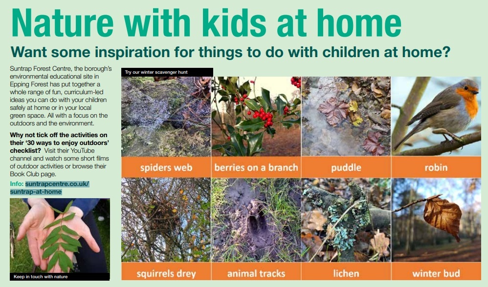 The most recent Waltham Forest News residents paper contained some great family activity suggestions from our friends at the FUNtrap Centre - why not see how many scavenger hunt items you can find with the little ones this weekend? orlo.uk/PaJJY  @SuntrapCentre