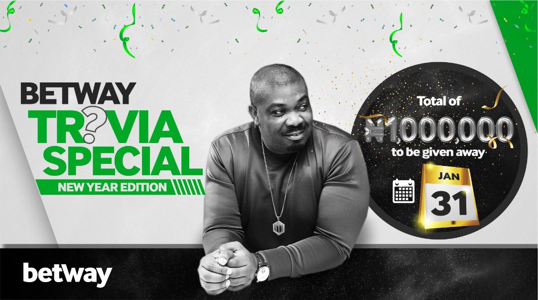 Giving out a total of 1million naira later today. Wahala for who no get #Betway account o. Go follow @BetwayNigeria and open your betting account too ASAP. #BetwaySpecialTrivia