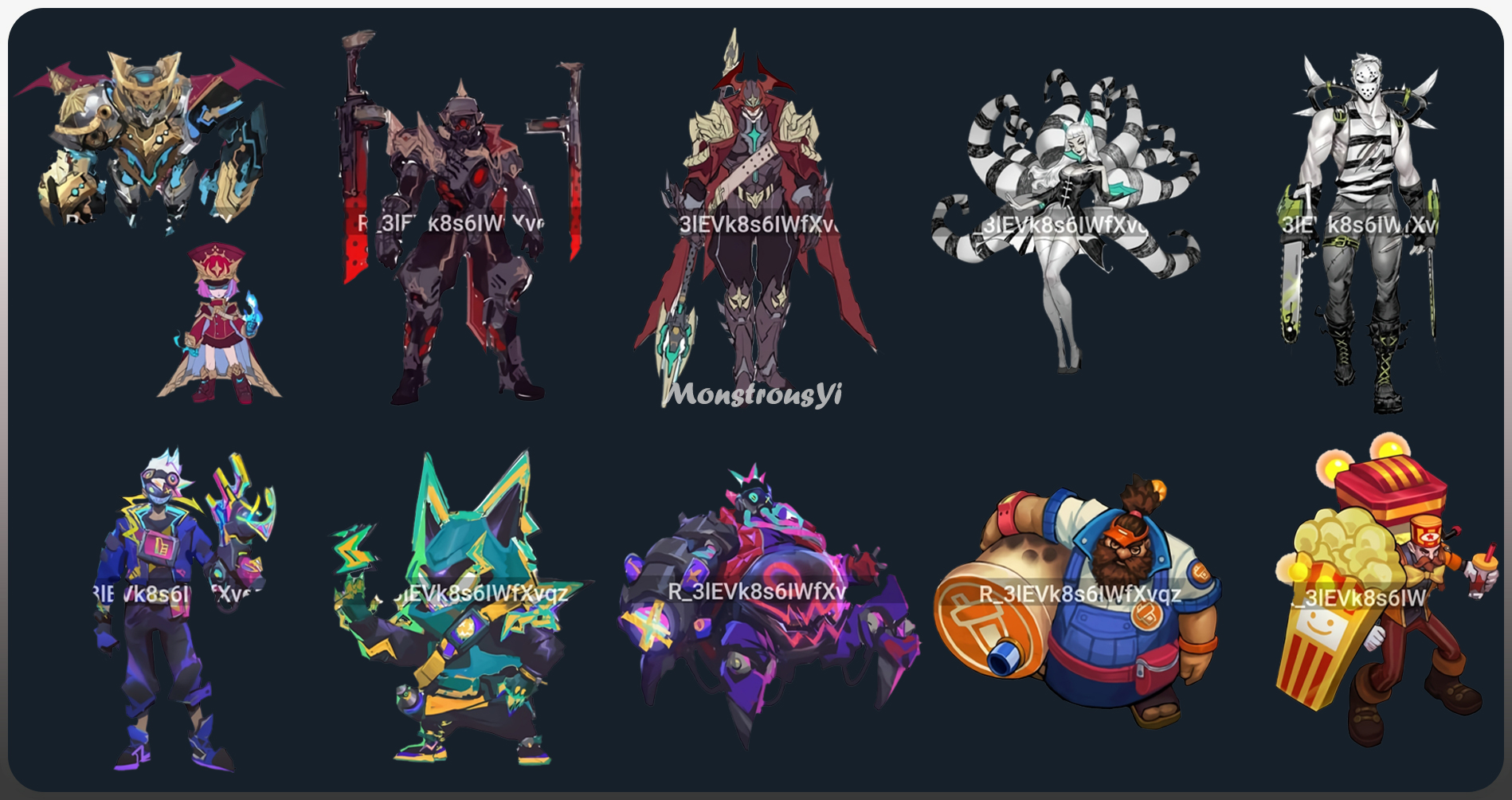 Monstrous Yi on Twitter: "Skins concept leaks from surveys  https://t.co/FCRmSYmnqu" / Twitter