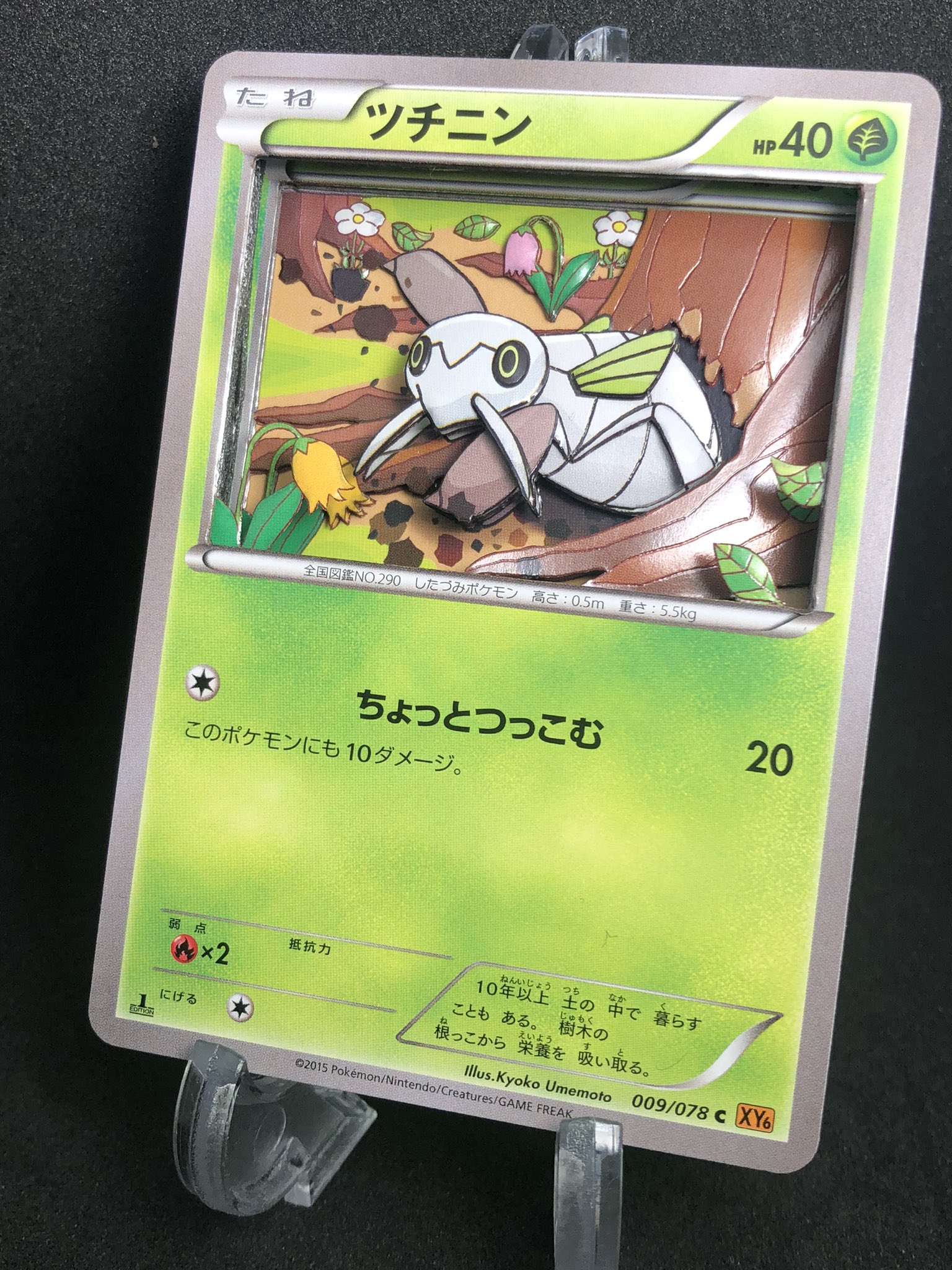 出汁茶漬け 38作目です ポケモンカードより ツチニン ちょっとつっこむって技名かわいい笑 動画も載せます シャドーボックス ポケモンカード ポケカ ポケモン 新作シャドーボックス T Co Pbhpup1zif Twitter