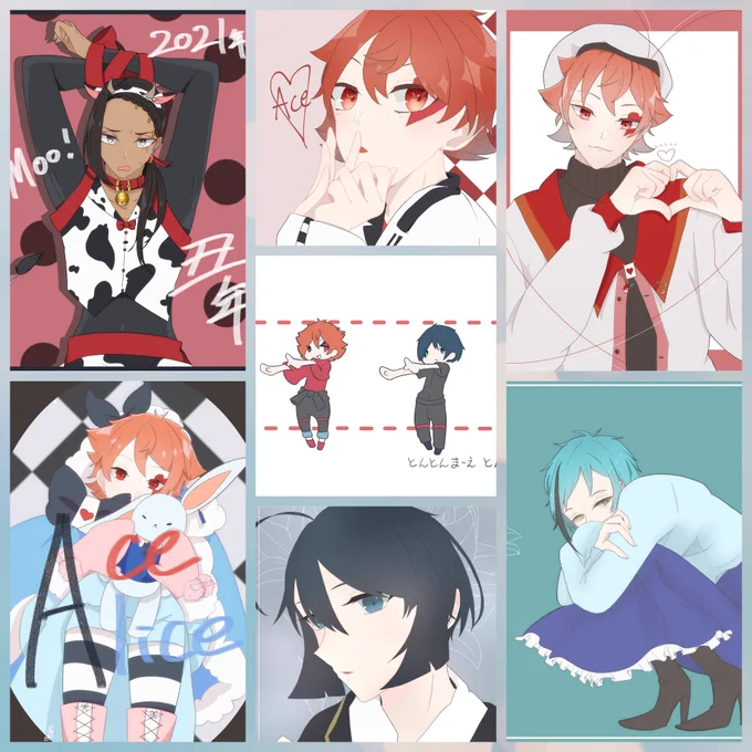 #今月描いた絵を晒そう
まぁそこそこ描いたわね 