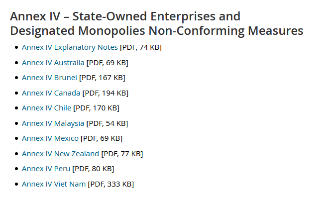 “And they are followed by lots of exemptions from commitments on services. ‘Non-conforming’.” https://www.mfat.govt.nz/en/trade/free-trade-agreements/free-trade-agreements-in-force/cptpp/comprehensive-and-progressive-agreement-for-trans-pacific-partnership-text-and-resources/ #CPTPP 12/13