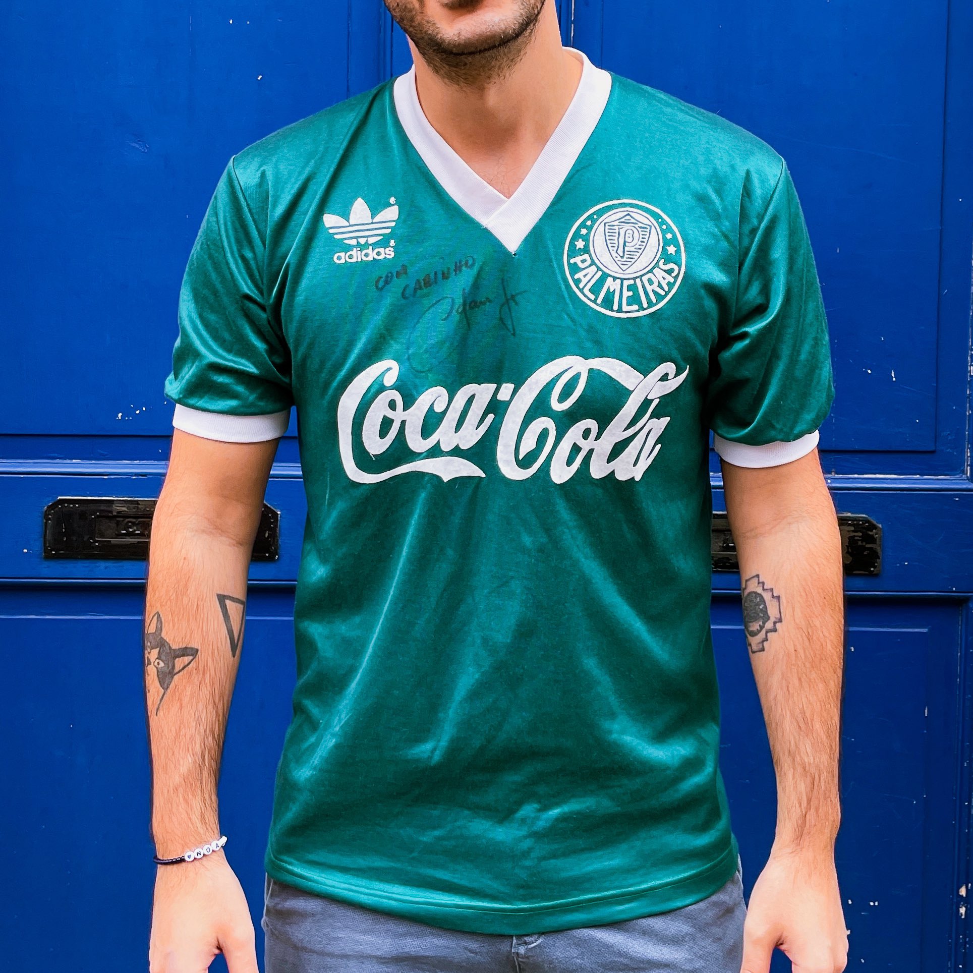 RB | Classic Soccer Jerseys Twitter: "Congrats @Palmeiras on winning the 2020 #CopaLibertadores 🏆 Love this @adidas shirt from the 1990-91 season! Coca-Cola sponsor, adidas font, massive club badge... it's perfect.