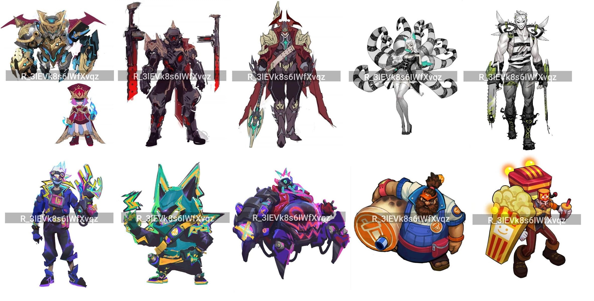 Monstrous Yi on Twitter: "Skins concept leaks from surveys  https://t.co/FCRmSYmnqu" / Twitter