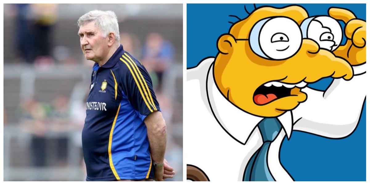 [A thread] of Simpsons characters as Football managers.  #gaa  @Woolberto  @RyanLarry  @DaloAnto