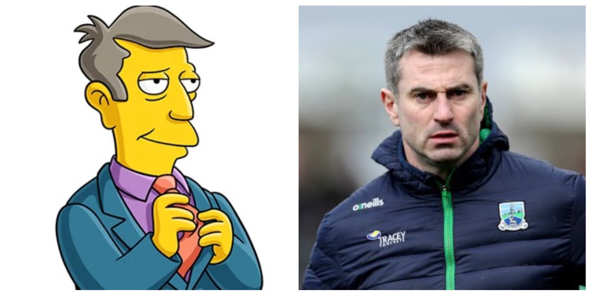 [A thread] of Simpsons characters as Football managers.  #gaa  @Woolberto  @RyanLarry  @DaloAnto