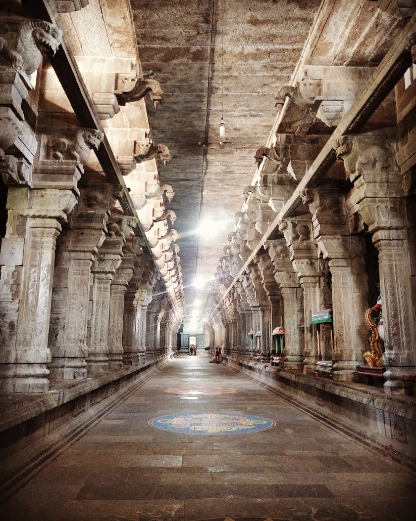 EARTH ELEMENT- EKAMBARESHWAR TEMPLE, Kanchipuram, Tamil Nadu. In the Ekambareshwar temple, lord Shiva is represented by a lingam made out of sand to depict the Earth element.(4)