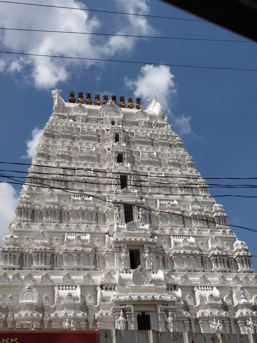 AIR ELEMENT- KALAHASTHEESHWARA TEMPLE, Srikalahasti, Andra PradeshLocated on the banks of the Swarnamukhi river, the Kalahastheeshwara temple depicts the air element.(15)