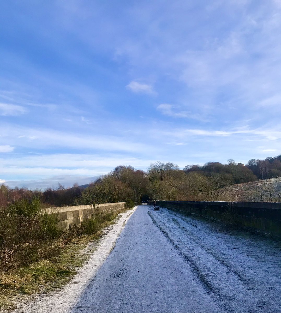 toonmillie's tweet photo. Positively balmy at 0°C this morning. Another beautiful run; lovely to see some familiar faces en route and #hollinside manor just peeking through the trees #derwentwalk #running #ukrunchat #redkiterunners https://t.co/C1H7zJksca