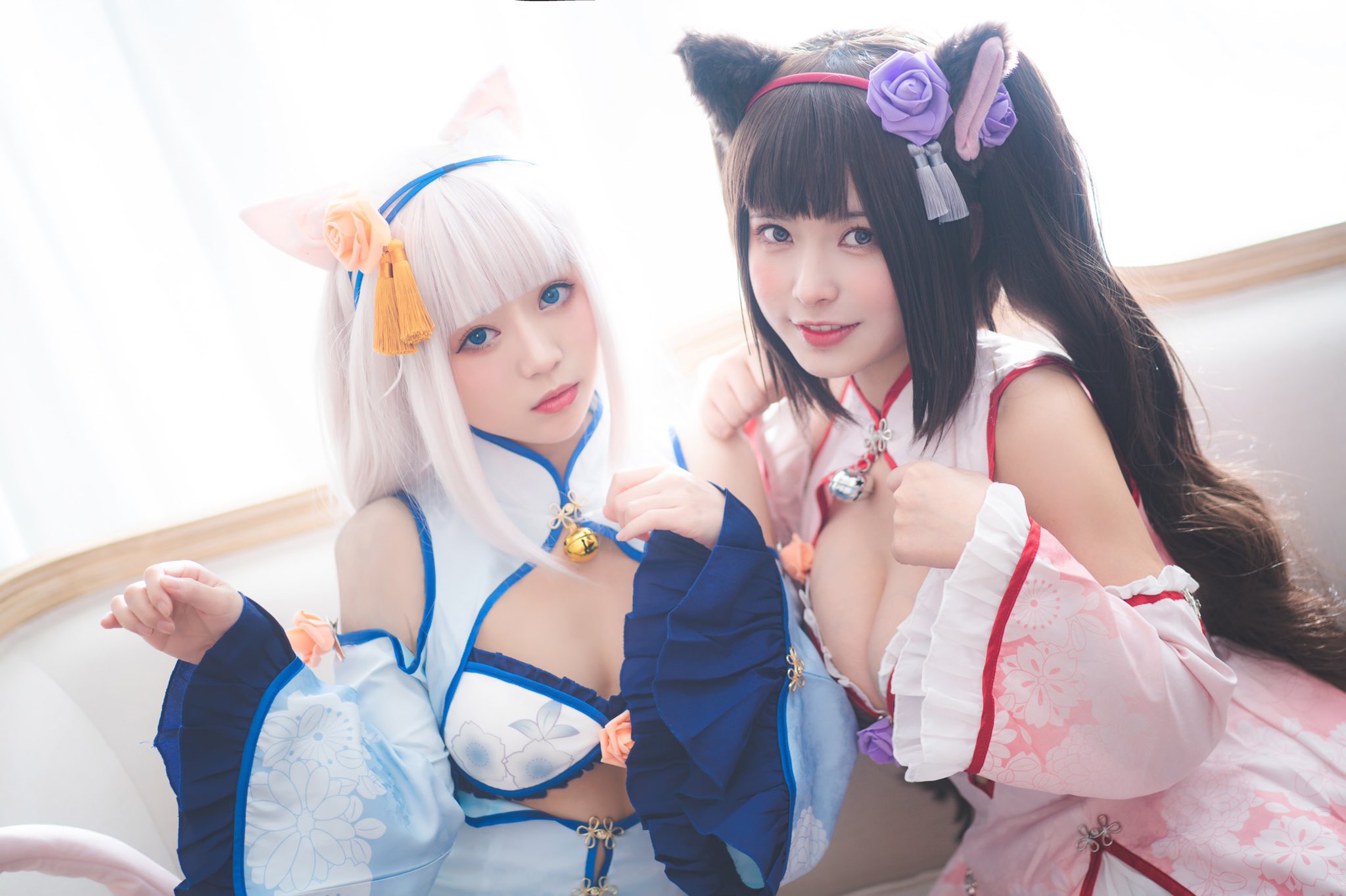 画像,猫猫@taigaxiu #ネコぱら #nekopara #네코파라 #コスプレ https://t.co/jUqo9CnVQu…