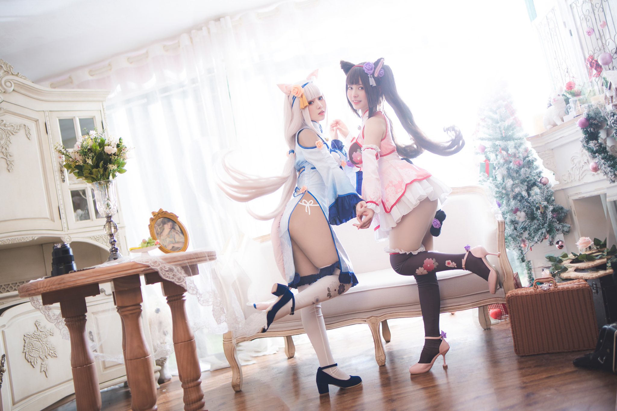 画像,猫猫@taigaxiu #ネコぱら #nekopara #네코파라 #コスプレ https://t.co/jUqo9CnVQu…