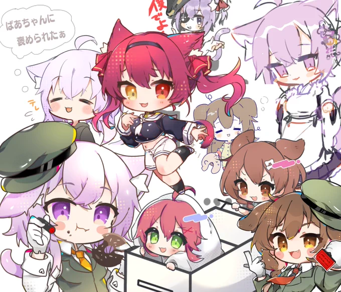 めccccっちゃかいた～～～～～～～～!!!いっぱい!!!! #今月描いた絵を晒そう 