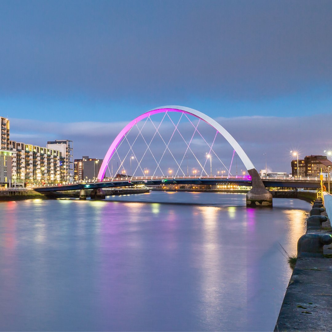 Spanning across the River Clyde in Glasgow, the Clyde Arc was opened in 2006 and nicknamed the 'Squinty Bridge' as it crosses the river diagonally.🌉

The #ClydeArc is worth adding to your bucket list. We also offer #cottages in the area: fal.cn/3d56C
