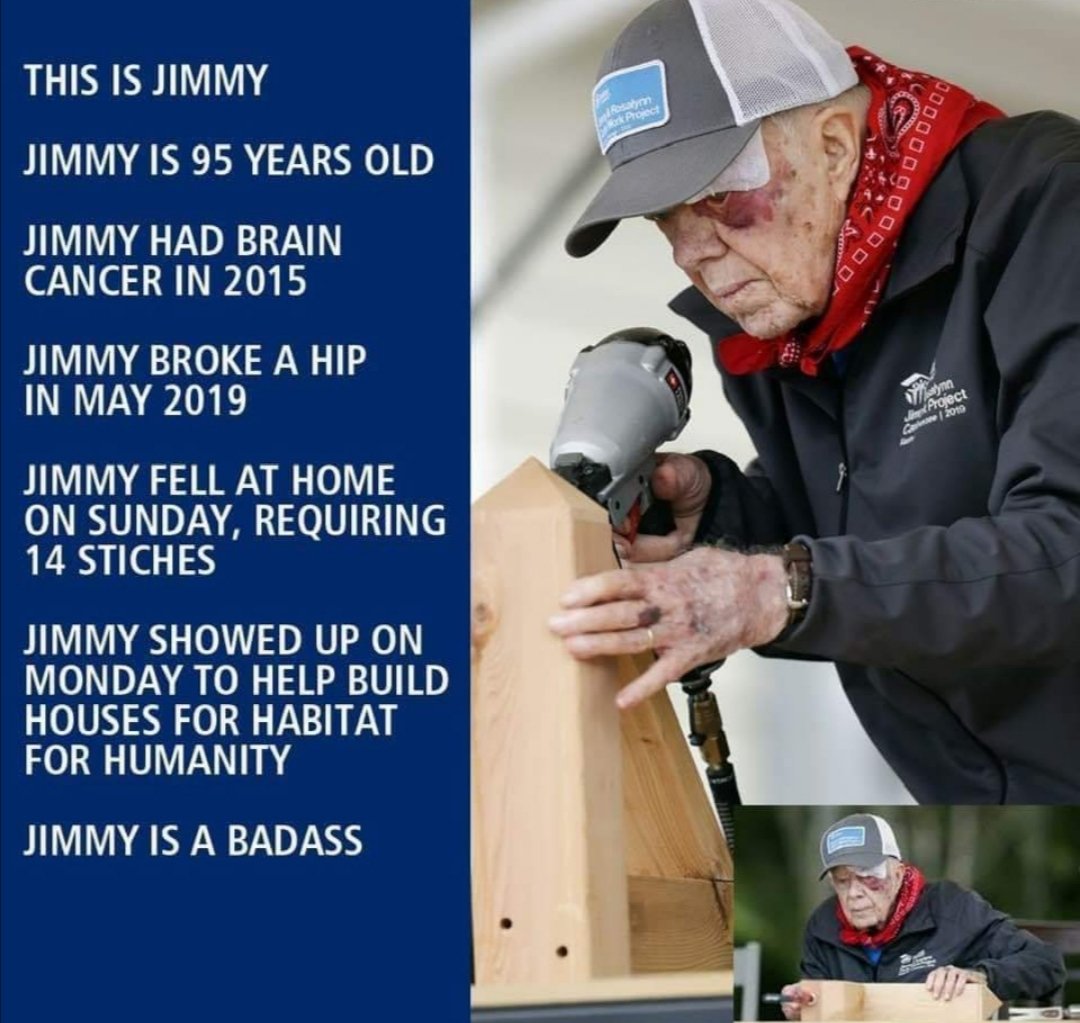 No matter how hard you fall, you get right back up for one purpose -- The Cause. A new week is coming up! "Be like Jimmy". Take care everyone.