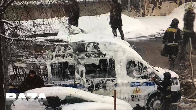 Чоловік намагався вчинити самоспалення на Пушкінській площі в Москві - Цензор.НЕТ 6671