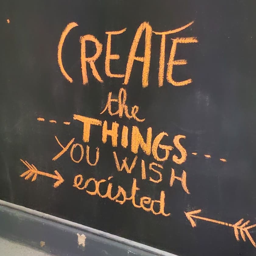 Nouveau mur à craies !