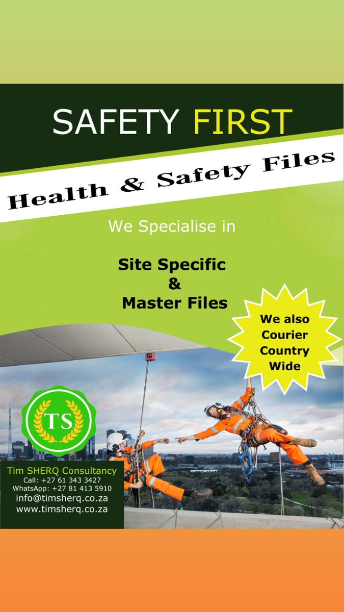 TimSherq's tweet image. #Safetyfiles