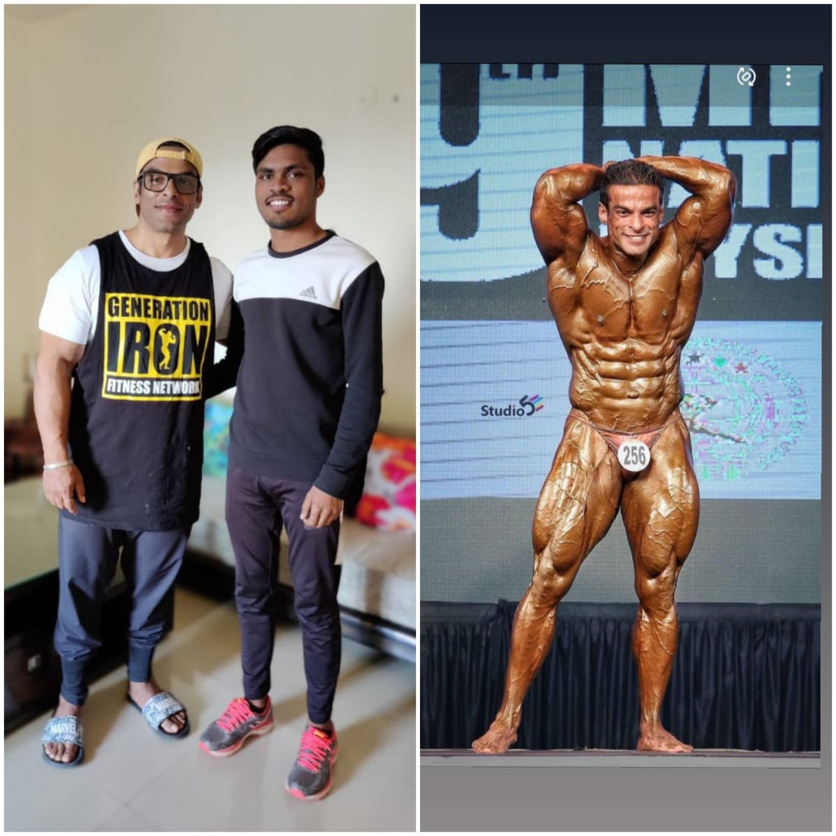 Runwithdeepank's tweet photo. today first time I met Yatinder Singh.!! here is a very nice person.
Mr. World, Mr.aisa, Mr.india.🇮🇳
@_yatindersingh #Champion #BodyBuilding #BodyBuilder #BodyBuildingMotivation #Marworld #marcieltattoo https://t.co/hcYL3ShkHY