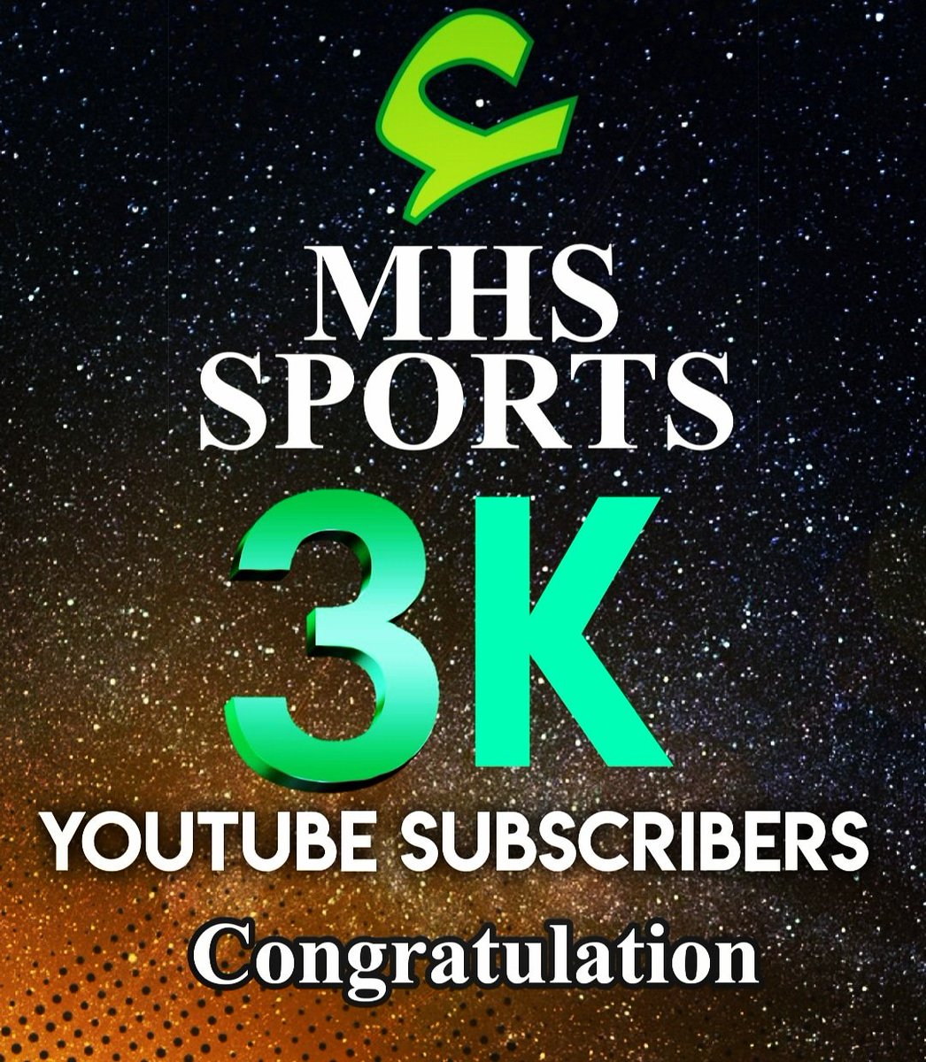 MHSSPORTS26's tweet photo. Congratulations MHS SPORTS 3K Youtube  Subscribers ❤ https://t.co/PhnOsGvwUg
