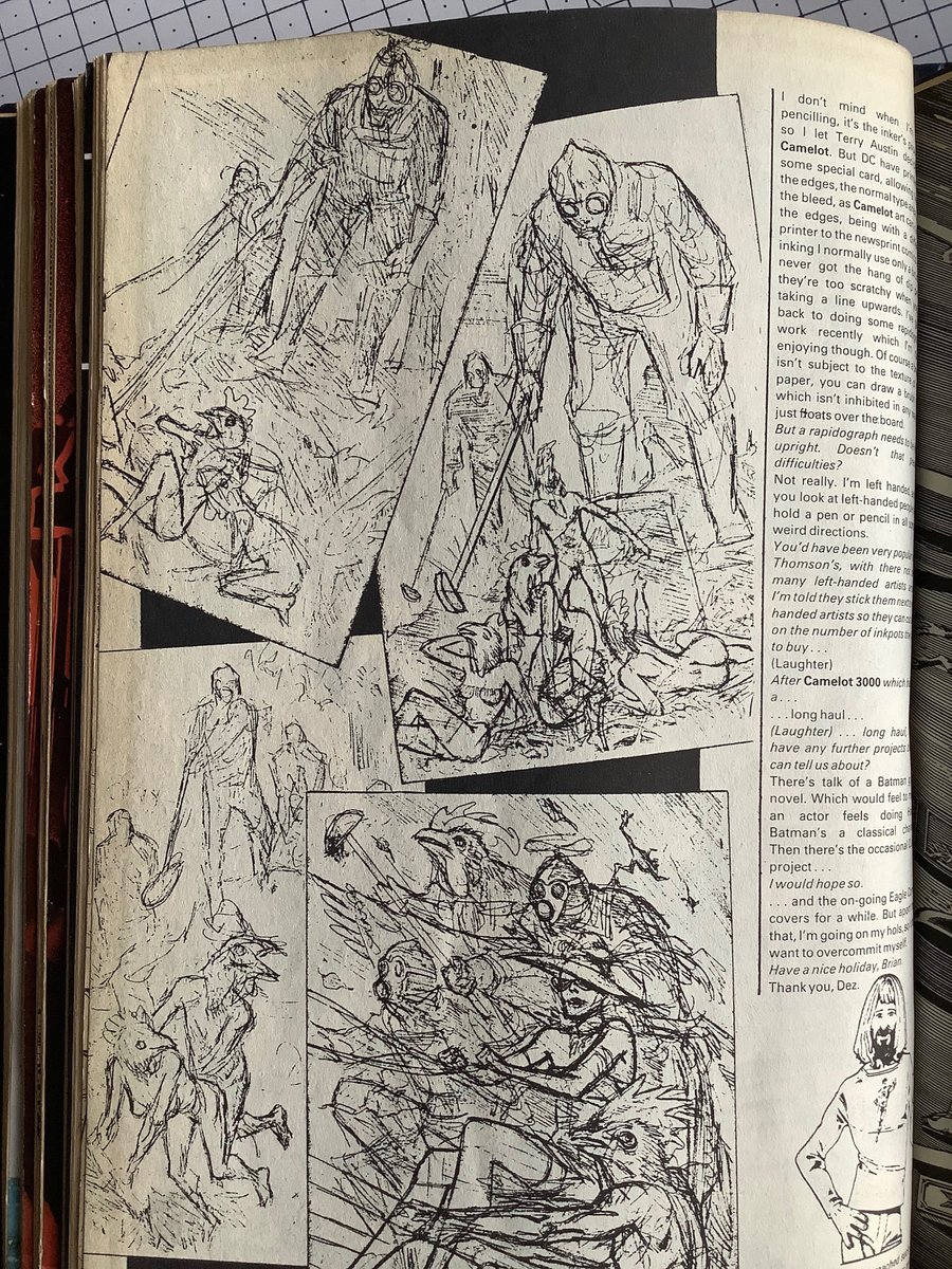 And some process from the incomparable Brian Bolland…