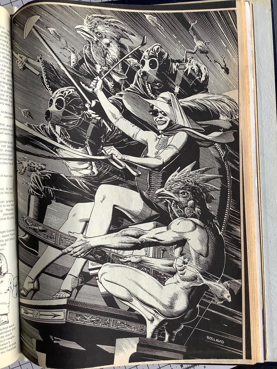 And some process from the incomparable Brian Bolland…