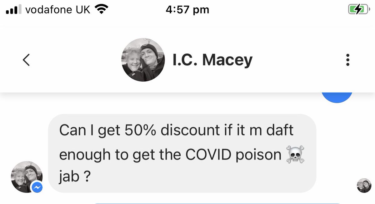 this is what needs to be published, what we are having to put up with by trying to offer half price service for people who have had the vaccine