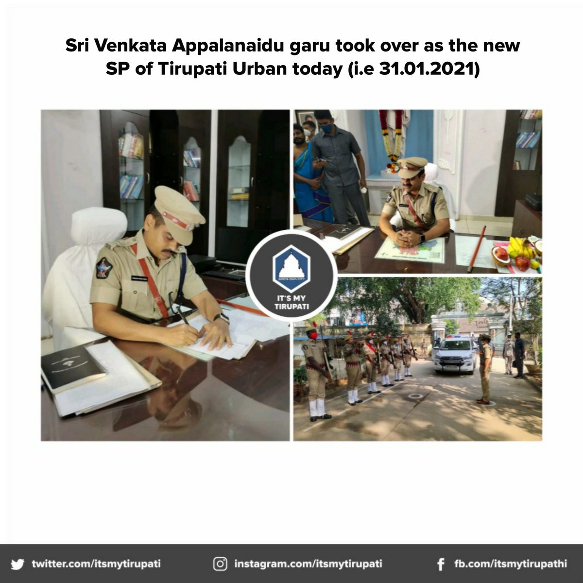 It S My Tirupati Congratulations Sir Tirupati Tirumala Tirupathi Itsmytirupathi Nellore Vizag Vizagcity Kakinada Vijaywada Chittoor Guntur Warangal Ongole Kadapa Kurnool Police Polis Policeofficer Sp T Co It S My Tirupati Congratulations Sir Tirupati Tirumala Tirupathi Itsmytirupathi Nellore Vizag Vizagcity Kakinada Vijaywada Chittoor Guntur Warangal Ongole Kadapa Kurnool Police Polis Policeofficer Sp T Co