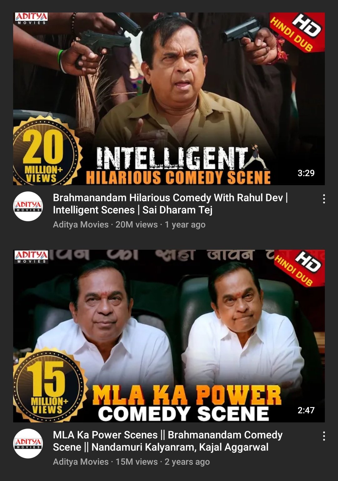 Hindi dubbed comedy video store
