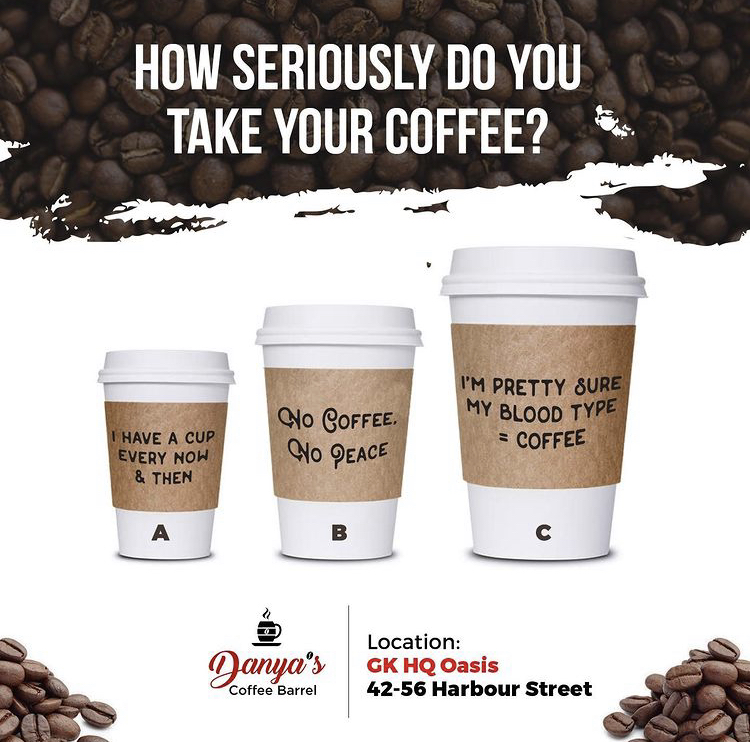 firstglobalbank's tweet image. Meet a friend and catch up over a seriously delicious cup of coffee or fresh fruit juices accompanied by a selection of pastries and made to order sandwiches at Danya’s Coffee Barrel.

#StepIntoTheFuture #2021 #GKONE #HarbourStreet #Kingston #Jamaica #Cashless #Business #Pleasure