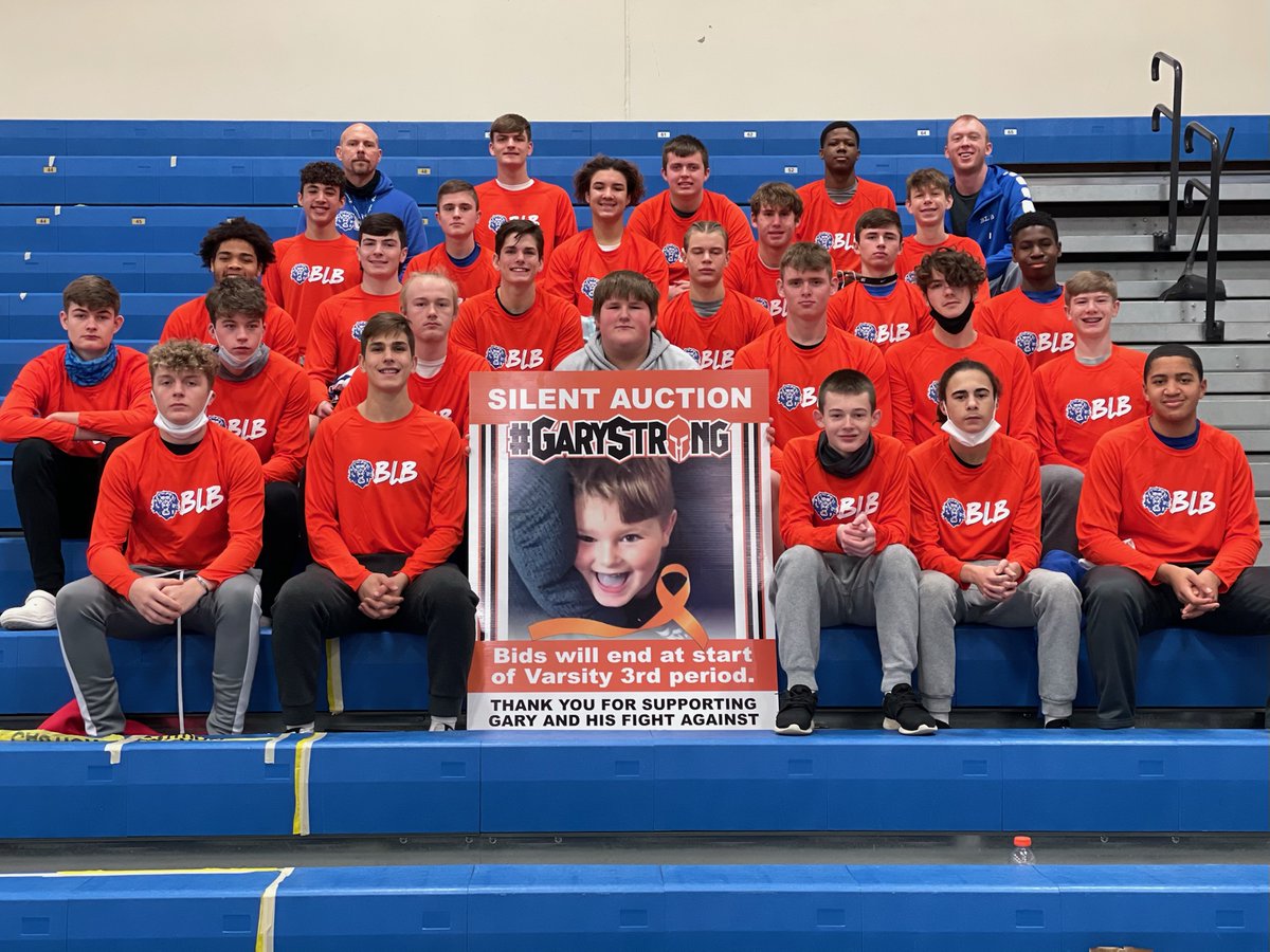 WHS_BLB's tweet photo. #GaryStrong #TristenStrong BLB representing our support. https://t.co/4GupUxVwAV