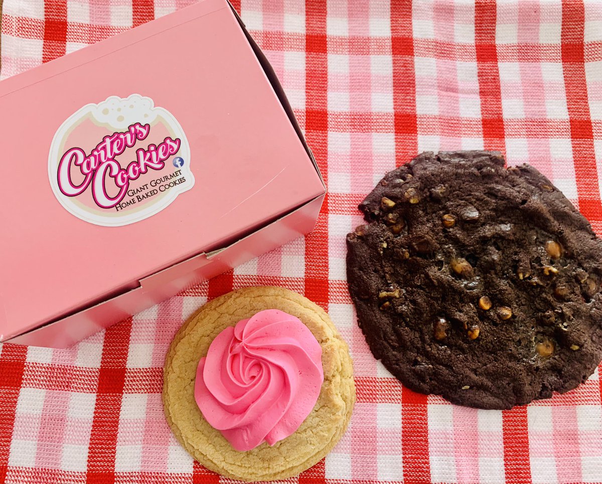 CookiesCarters's tweet image. Our Feb. cookie is here! Enormous Turtle Cookie loaded w tons of caramel  &amp;amp; pecans! $4 each or 6/$15! Order for Valentines or just because you deserve it!