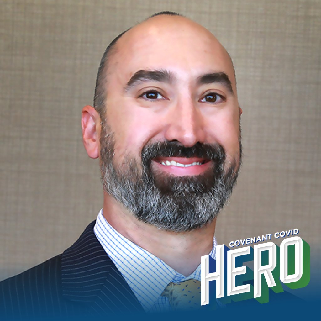 Today, we recognize Chris Winn as a COVID Hero. Thank you, Chris for your help navigating the pandemic. You have been a vital part of our operations since COVID began. We appreciate you! #COVIDHeroes