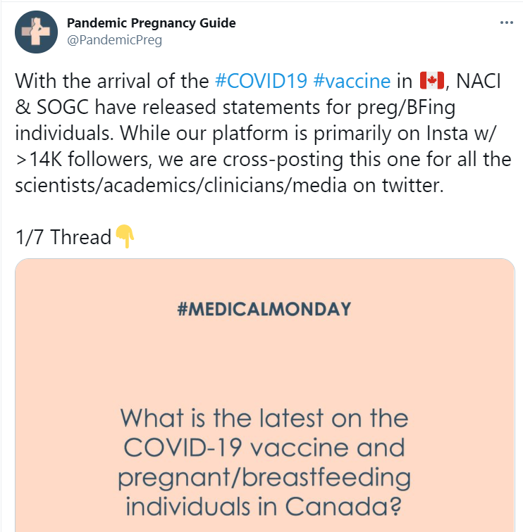 "Pregnant/breastfeeding individuals"