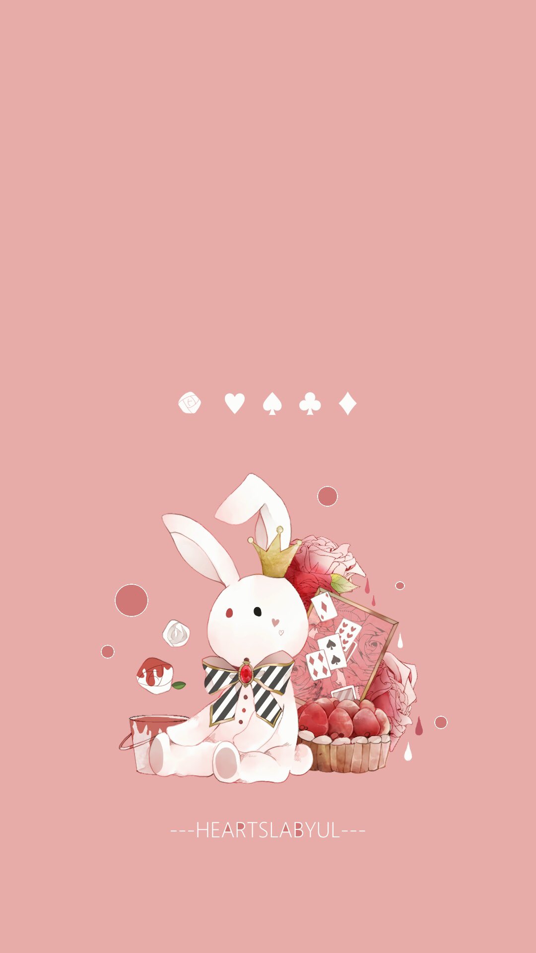 Twitter 上的 なつの Twst フリー素材 待受画面 ハーツラビュル寮イメージで個人用に描いたのですが折角なので 個人利用であればスマホの壁紙等に 宜しければ T Co ghwb5d09 Twitter